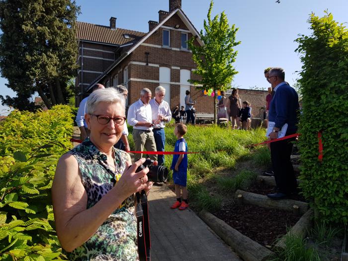 Vrijwilliger in actie