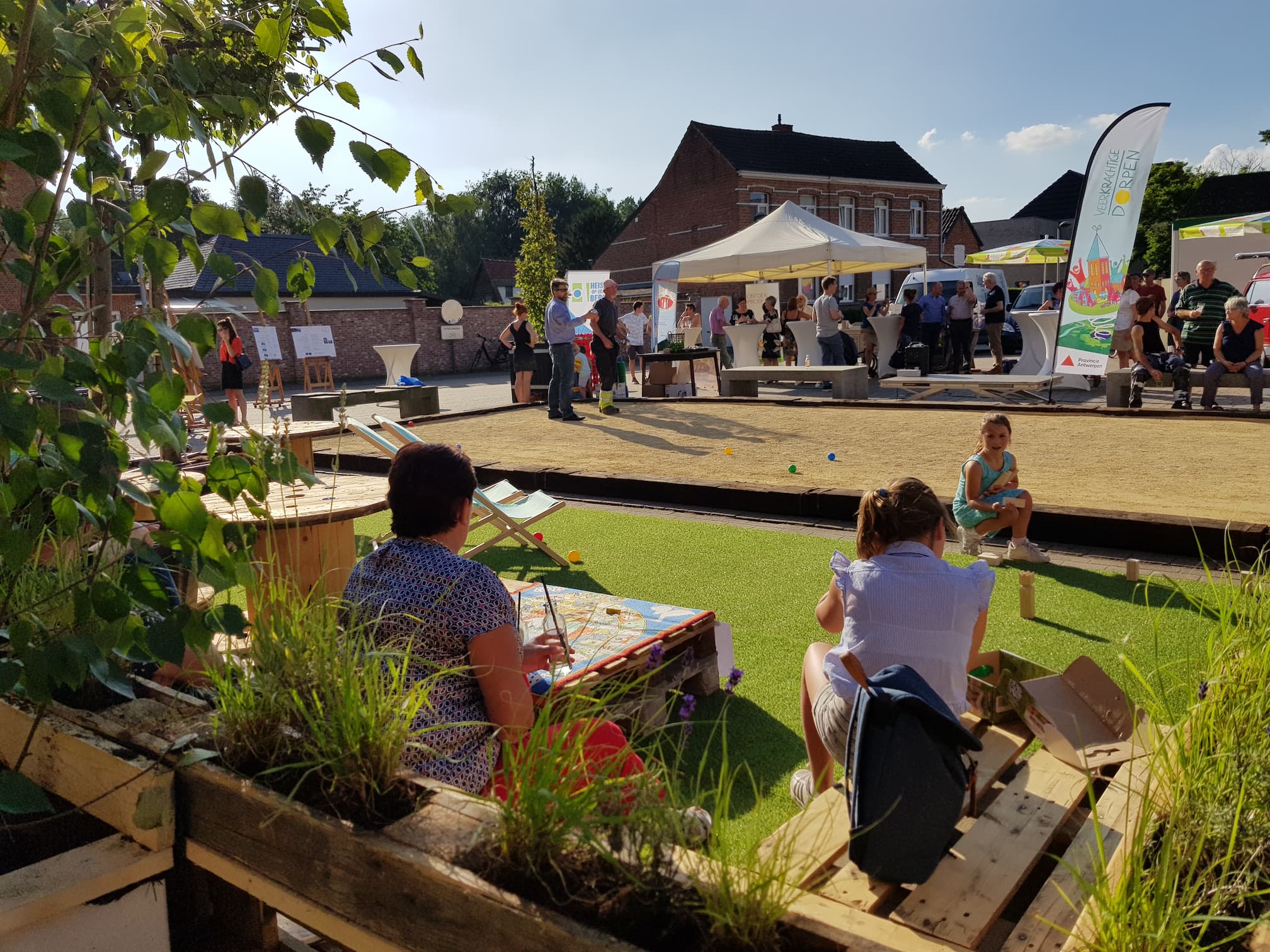 Veerkrachtig Booischot - pop-up plein