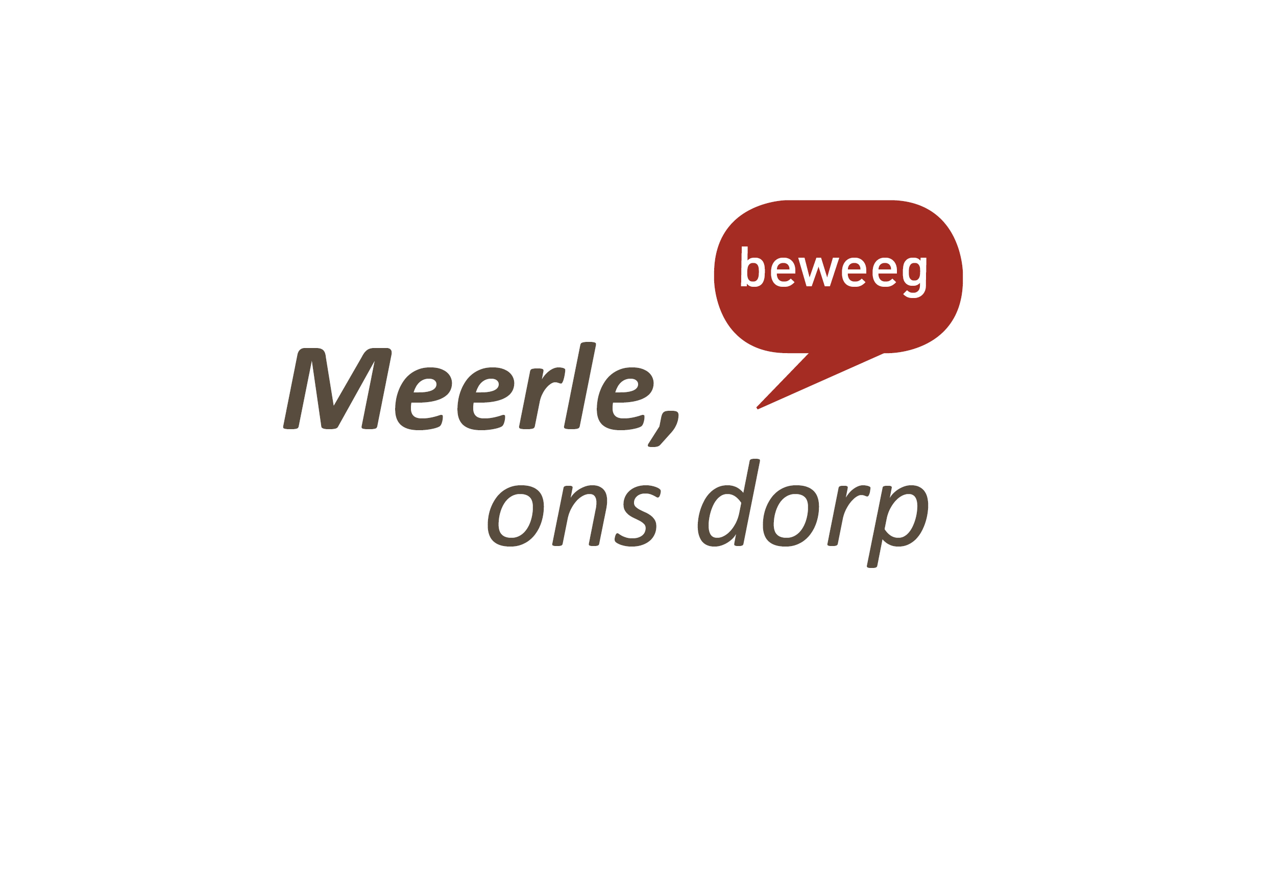 Logo meerle ons dorp