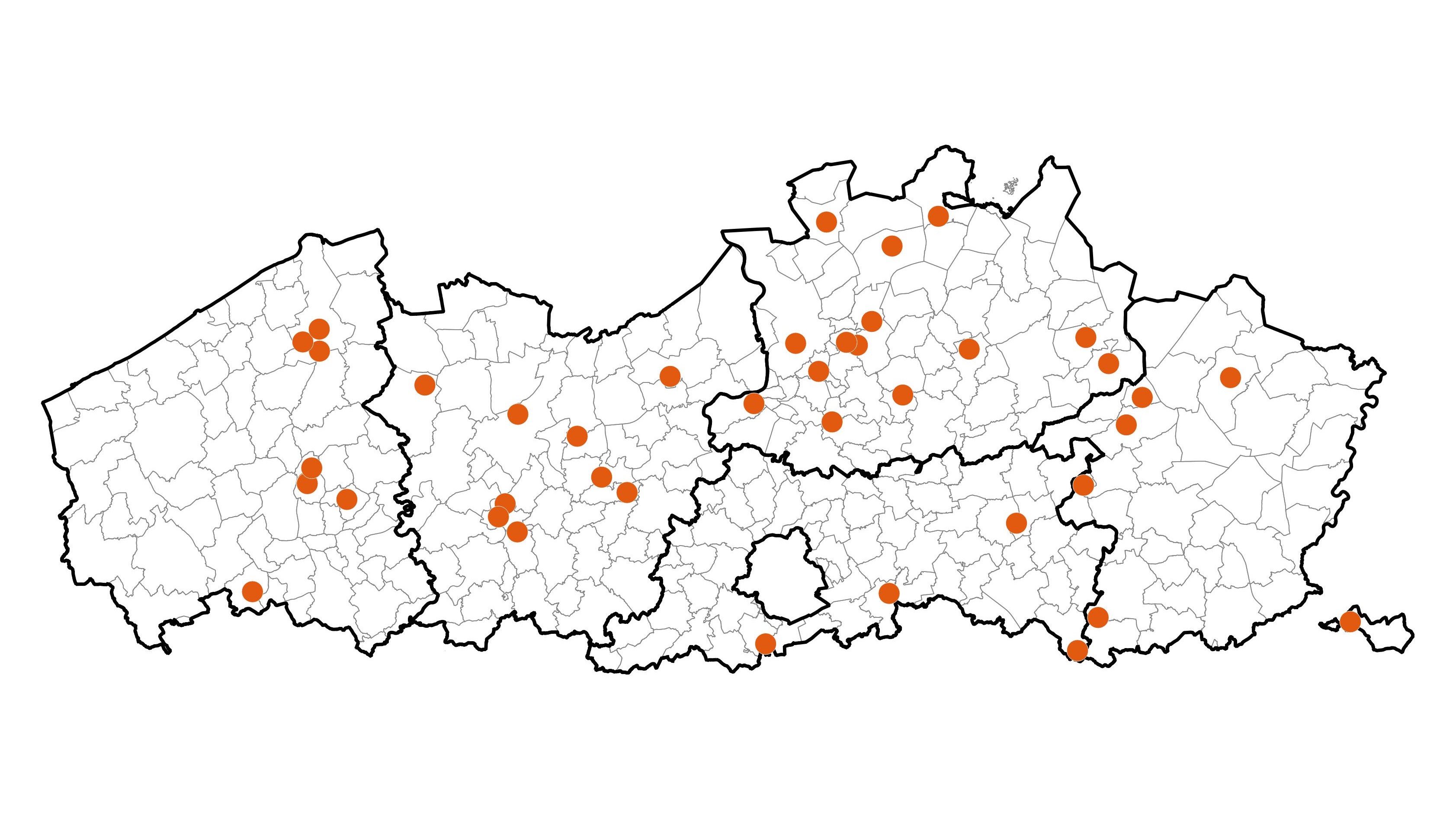 Locaties Warme tuinen