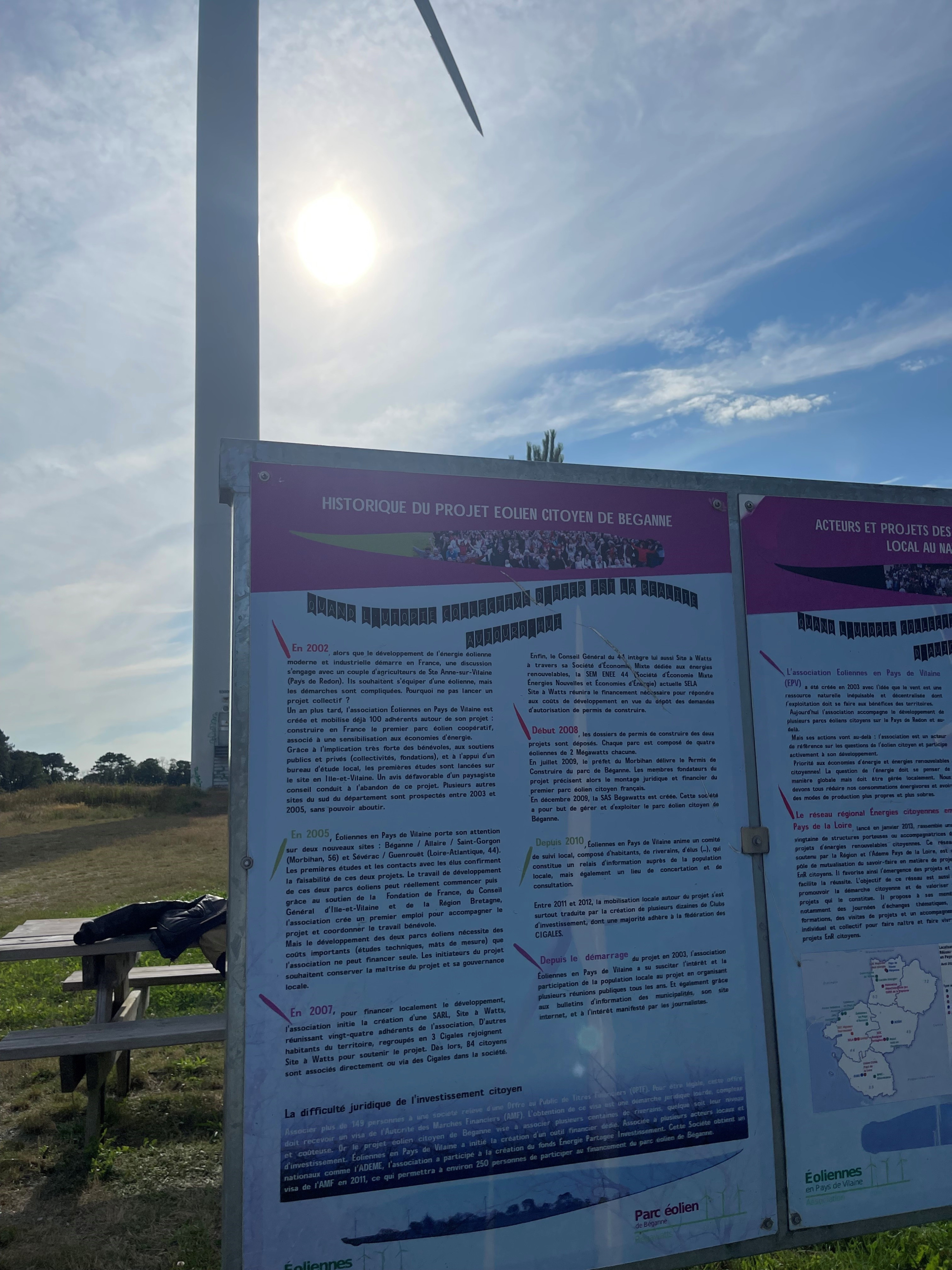 informatie bord