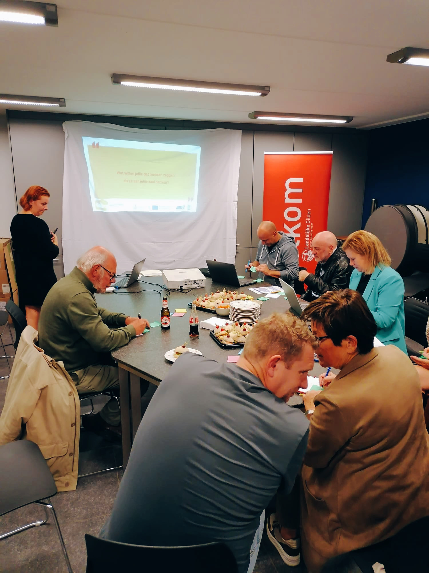 Eerste bezoekcarrousel binnen het LEADER-project “Dorpszalen hebben ondernemingsplannen”