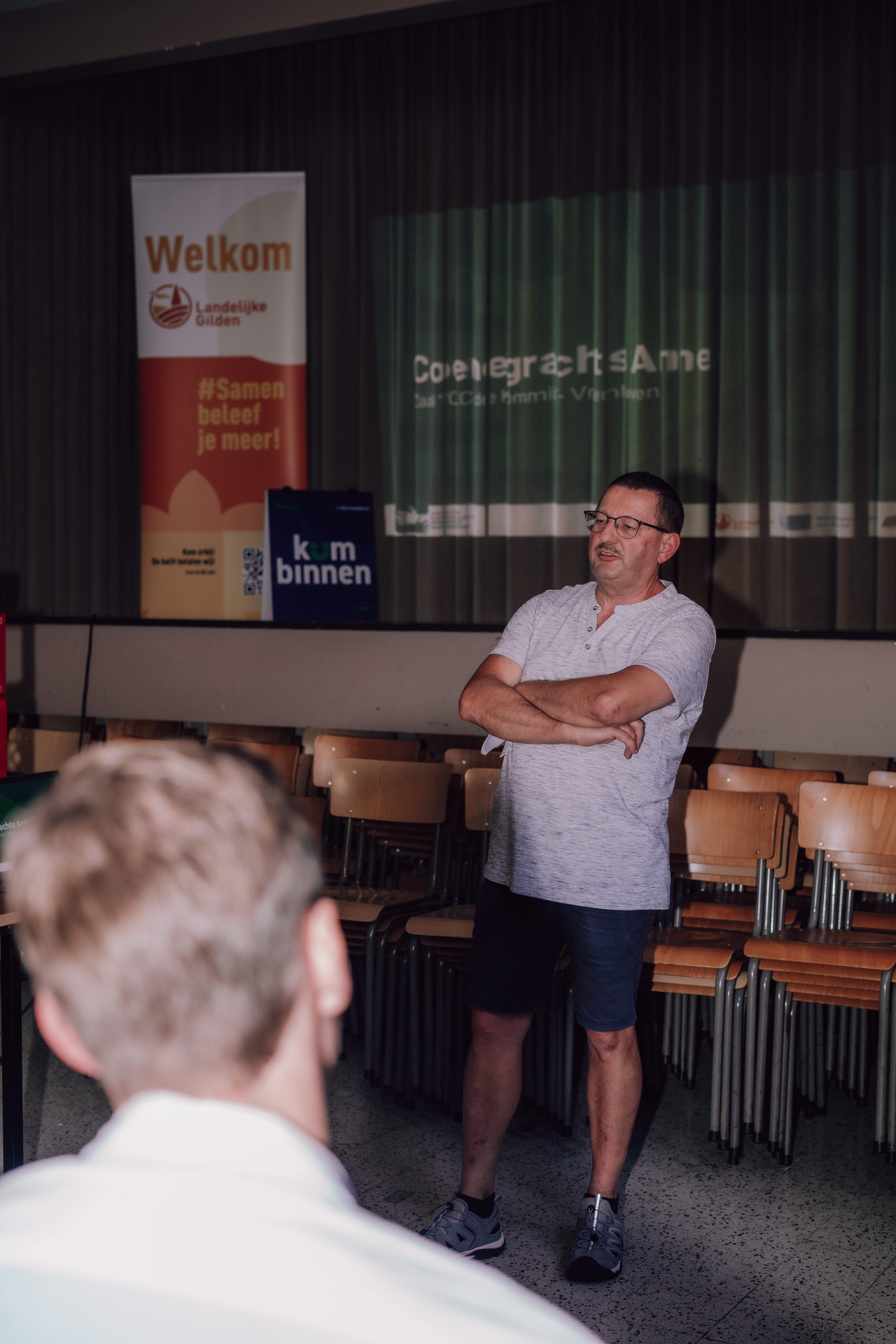 Slotmoment Samen sterk in dorpszaalbeheer spreker Aldor